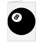 8 ball greeting cards