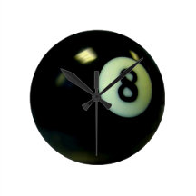 8-Ball Horloge