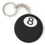 8 Ball Key Chain
