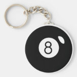 8 ball keychain