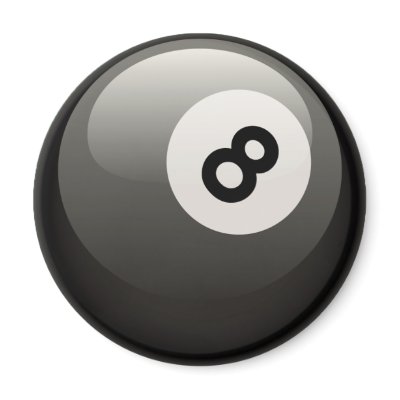 8 BALL FRIDGE MAGNETS by dgpaulart