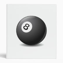8 Ball Pool 3 Ring Binder