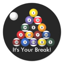 8-ball rack stickers