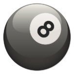 8 BALL stickers