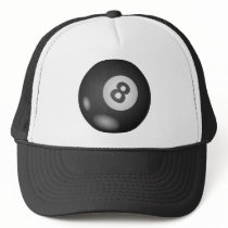 8 Ball Trucker Hats