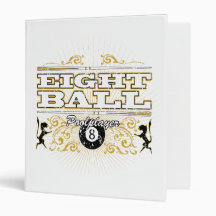 8 Ball Vintage Design Binder