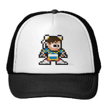 8-Bit Chun-Li Trucker Hat