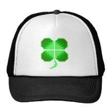 8-bit Clover Trucker Hat