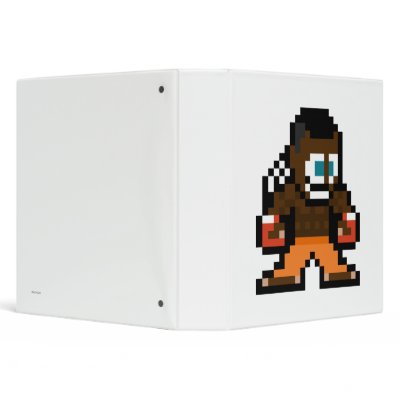 8-Bit Deejay 3 Ring Binders by streetfighter