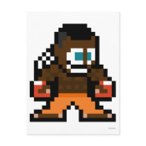 8-Bit Deejay Post Card