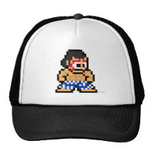 8-Bit E. Honda Trucker Hats