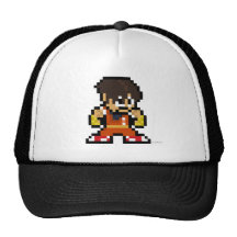 8-Bit Guy Mesh Hats