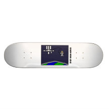 8-Bit Iron Works Space Walk Skateboard
