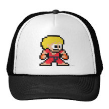 8-Bit Ken Trucker Hat