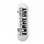 8 Bit Logo Skateboard