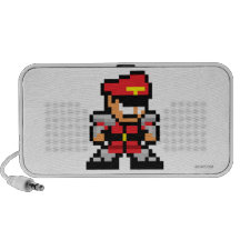 8-Bit M. Bison Mp3 Speakers