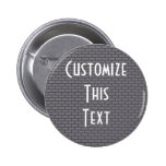 8-Bit Retro Brick, Grey Pin