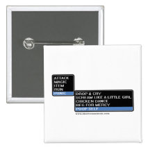 8 Bit RPG Battle Menu Pin