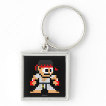 8-Bit Ryu Key Chain