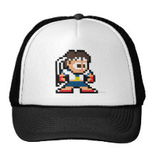 8-Bit Sakura Mesh Hats