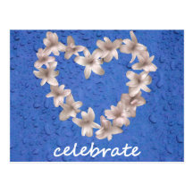 8 Celebrate Post Cards