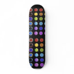 8-ColourfulGlossy Skate Decks