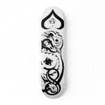 8 dragon skate board deck