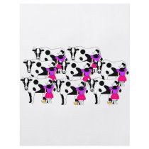 8 Maids Milking Custom Flyer