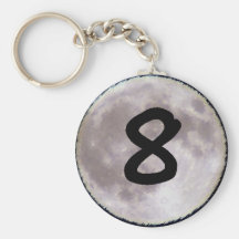 8 Minutes Till Midnight Keychain