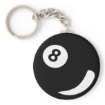 8 pool billiard ball black billiards keychains