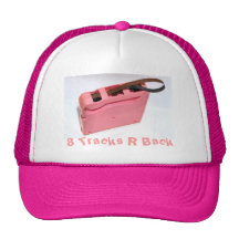 8 Tracks R back Pink cartidge hat