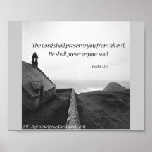 8" x 6" Agrainofmustardseed.com Scripture Picture Print