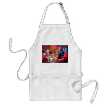 8a Poker Dogs:Pinched with Four Aces Aprons