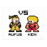 8bit Rufus VS Ken Post Cards
