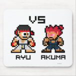8bit Ryu VS Akuma Mouse Pads