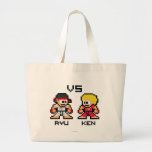 8bit Ryu VS Ken Bag