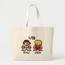 8bit Ryu VS Ken Bag