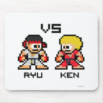 8bit Ryu VS Ken Mousepad