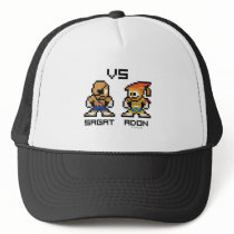 8bit Sagat VS Adon Mesh Hats