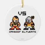 8bit Zangief VS El Fuerte Ornament