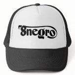 8negro logo gorro de camionero