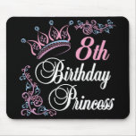 8th Birthday Princess Mousepad