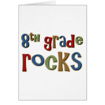 8th Grade Rocks Eighth Cards