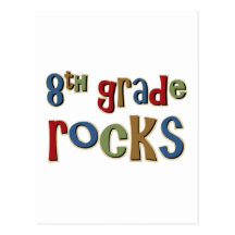 8th Grade Rocks Eighth Post Cards