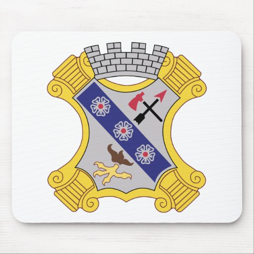 8th Infantry Regiment Patch Mousepad