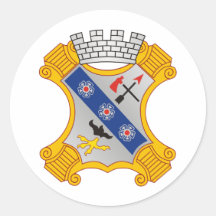 8th Infantry Regiment Round Sticker