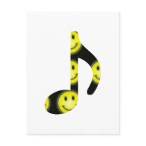 8th Note Happy Face Large 2010