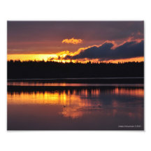 8X10 Sunrise on the Sound II Photo
