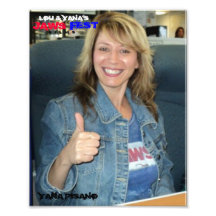 8x10 "YANA THUMBS UP" Photo