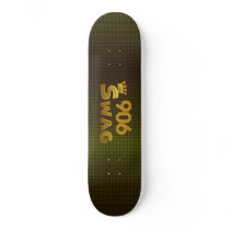 906 Area Code Swag Skate Board Decks